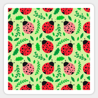 Ladybugs Pattern Sticker